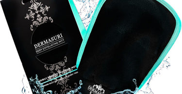 Dermasuri Deep Exfoliating Mitt Body Scrub