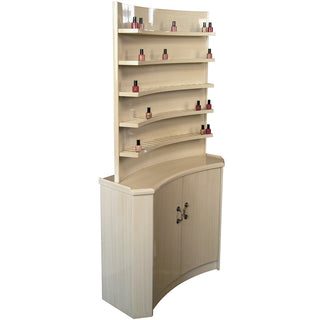 Nail Polish Racks with Style - 270 Bottles & Storage