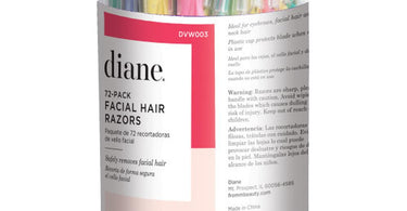 Diane Eyebrow Razors 72 Pack - Professional brow shaping tools for salons and spas