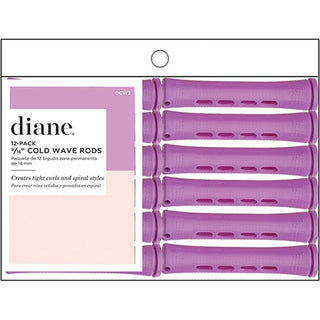 Diane Long Cold Wave Perm Rods - Essential Tools for Perfect Curls