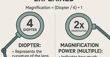 Professional magnifying lamp with adjustable diopter settings for spa and salon use