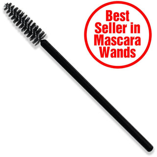 Disposable Mascara Wand with Large Tapered Head