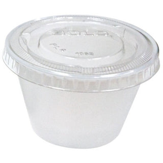 Disposable mixing cups with lids, perfect for spa and salon use