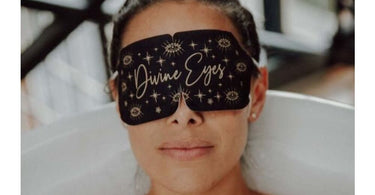 Divine Eyes Relaxation Therapy Self-Heating Eye Mask case of 100 professionally packaged for spa and salon use