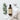 Witch hazel bottle and cotton pads for ingrown hair treatment in a spa setting
