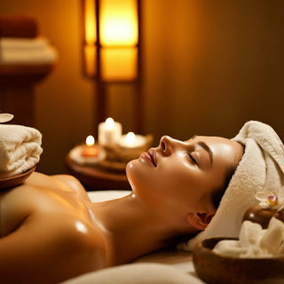 Luxurious spa treatments for dry skin