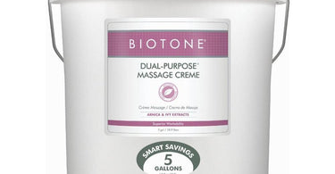 Biotone Dual-Purpose Massage Cream 5 Gallon Container