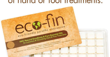 Eco-Fin paraffin alternative green tea aloe blend cubes