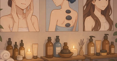 Email marketing segmentation strategy for spas and salons targeting clear skin, pain relief, and hair grow-out goals