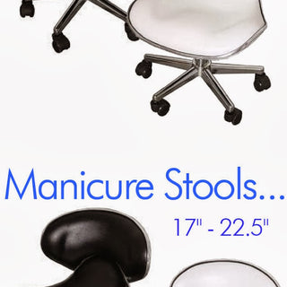 Euro Style Pedicure Stools and Manicure Stools from Encore!