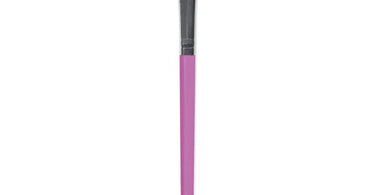 Fantasea Pink 2-Tone Translucent Fan Brush for Spa Treatments