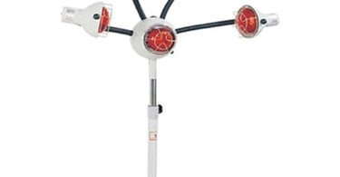 Meishida 5 Head Infrared Lamp providing warmth in a spa setting