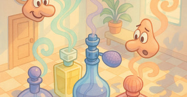 Strategic fragrance zoning in a small spa lobby showing diffuser placement and scent flow patterns