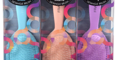 Framar Detangle 9 Piece Brush Display - Professional Salon Brushes for Styling and Detangling