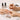 Professional manicure and pedicure tools with glitter polish and rhinestones on salon table