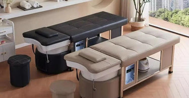 Meenu Japanese Head Spa Bed - Modern Relaxation Equipment for Spas and Salons