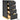 Belle Styling Station Side Cabinet by Deco Salon Furniture in a modern salon setting