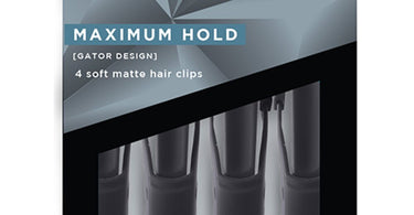 Fromm Style Artistry Gator Clips Black / 4 Pack - Maximum Hold