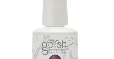 Gelish Color Coat Lust At First Sight Soak Off Gel Nail Polish bottle with luxurious pink-red shade