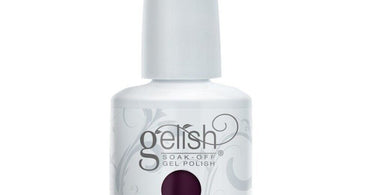 Gelish Soak Off Gel Polish in A Little Naughty - Deep Plum Shade from Harmony's After Hours Collection