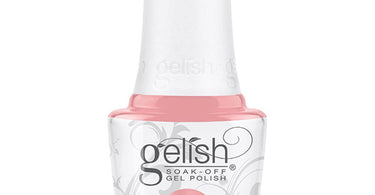 Gelish Soak-Off Gel Polish in On Cloud Mine - 0.5 oz bottle, a soft pastel lavender-pink shade perfect for professional salon use and nail art.