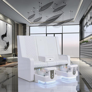 Gemini Pedicure Spa Bench by Whale Spa