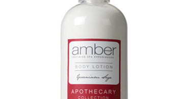 Geranium Sage Body Lotion by Amber Products - 8 oz bottle, case of 6, professional spa lotion