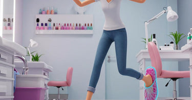 Slip-resistant disposable slippers for pedicure safety and comfort in salons