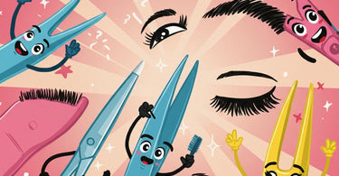 Tweezerman precision beauty tools including slanted tweezers, point tweezers, and cuticle nippers for professional salon use