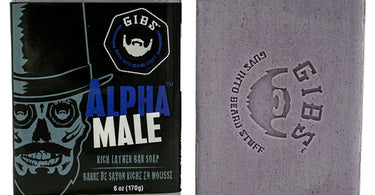 Gibs Alpha Male Exfoliating Soap - The Ultimate Grooming Essential