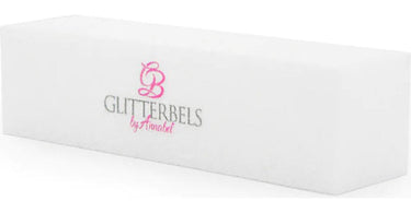 Glitterbels Square Buffer nail buffer tool for professional nail preparation and shine.