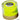 IGEL Dip and Dap Powder in Lemon Glow - Glow in the Dark Nail Powder for Salons