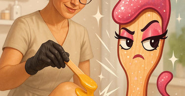 Professional waxing sticks and tools for salon hair removal