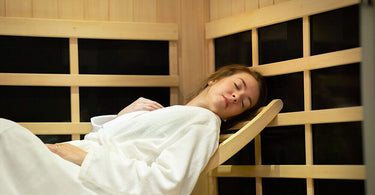 Infrared Sauna with Salt Therapy Recovery Suite