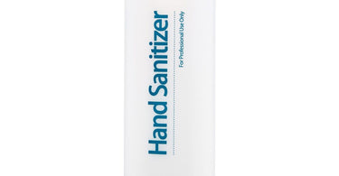 Hand Sanitizer Labeled Empty Squeeze Bottle for Spas and Salons