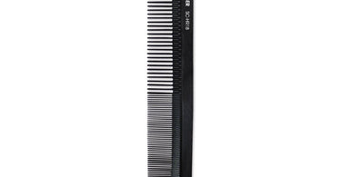 Hard Rubber Cutting Comb 8-1/2 inches by SalonChic - Professional Hair Styling Tool