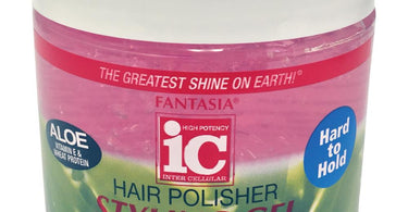 Fantasia IC Hair Polisher Hard to Hold Styling Gel - Professional 16oz jar