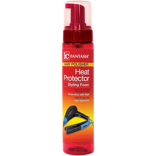 Heat Protector Styling Foam by Fantasia for Professional Use