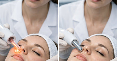 Professional high frequency machine with glass and metal electrodes for spa acne treatments