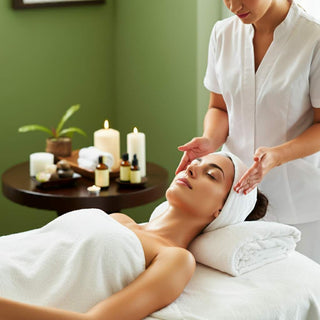 A serene spa room where holistic esthetician services are provided