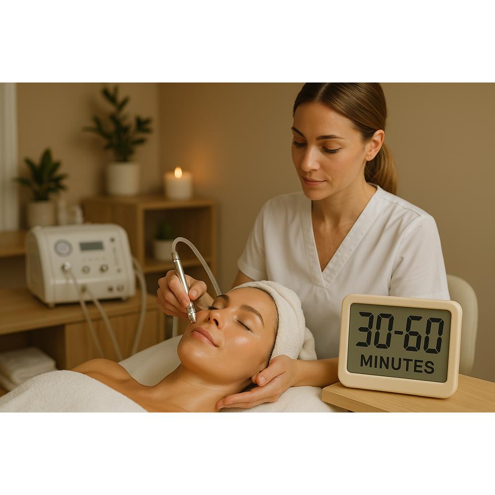 How Long Should a Microdermabrasion Session Last? – Pure Spa Direct