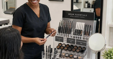 How To Build a Small But Complete Brow Retail Section - Pure Spa Direct