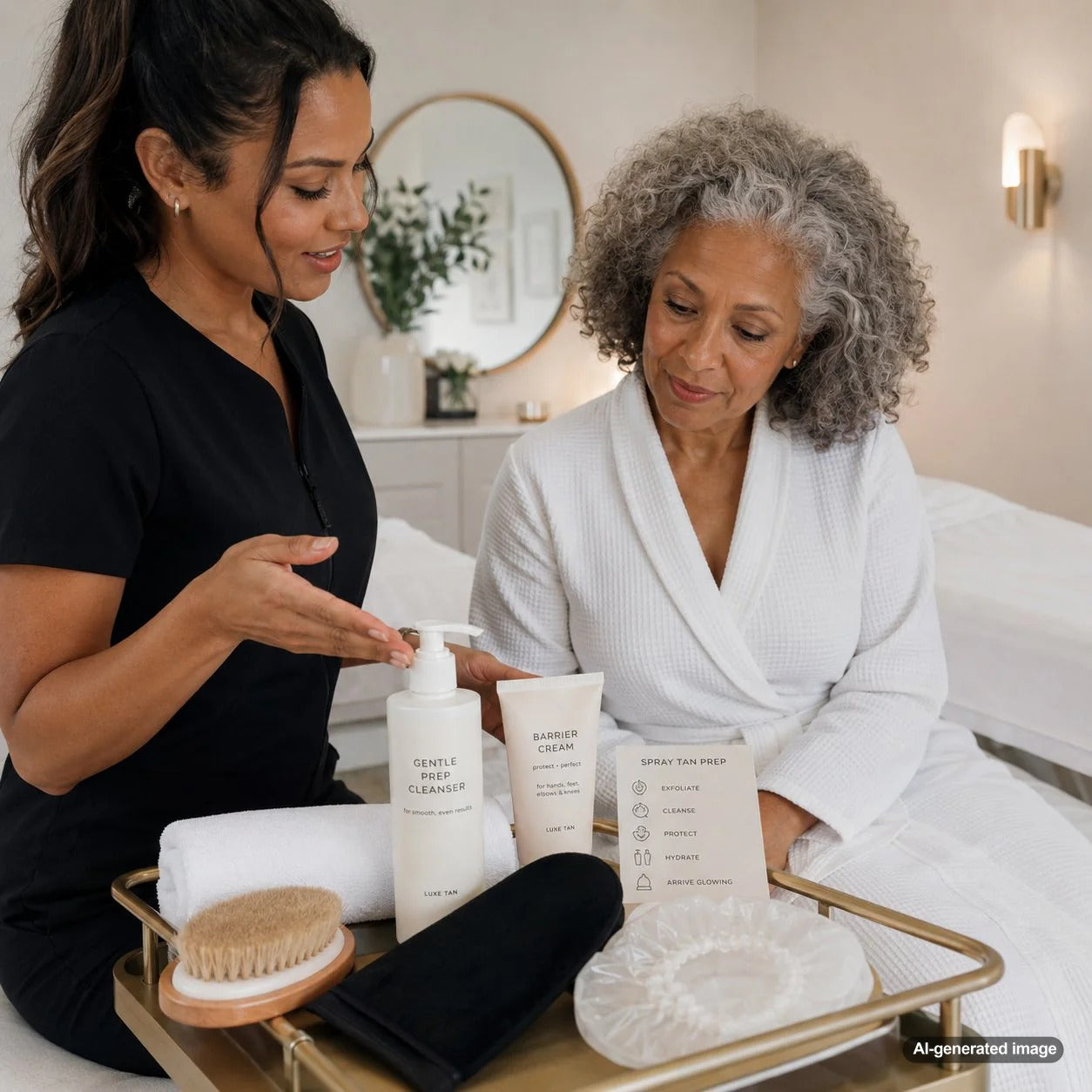 How To Explain Spray Tan Prep In a Way Clients Remember (And Actually ...