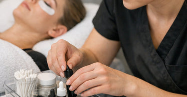 Safe Lash and Brow Tinting Technique to Prevent Eye Bleeding