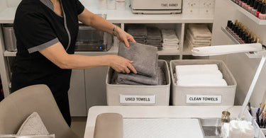 How to Reduce Laundry Bottlenecks in Small Spas - Towel management and laundry solutions from Pure Spa Direct