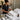 Stack of clean white professional spa towels and massage linens