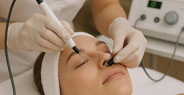 Professional electrolysis machine for permanent hair removal in spas and salons