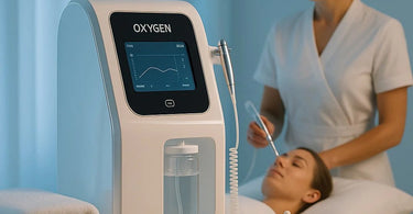 Professional oxygen infusion machine for spa facial treatments