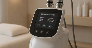 Professional radiofrequency machine for skin tightening and rejuvenation treatments in spas and salons
