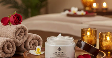 Soma Silk Massage Cream - Luxurious texture for professional spa treatments